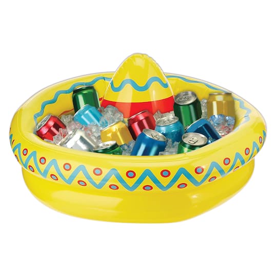 Beistle 18" x 12" Inflatable Sombrero Cooler